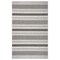 Homeroots 8 x 10 ft. Gray Stripe Indoor & Outdoor Area Rug 396232 - alternate 6